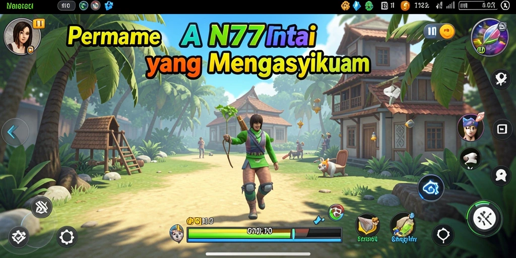 Tampilan gameplay AN777 yang penuh warna dan menarik.