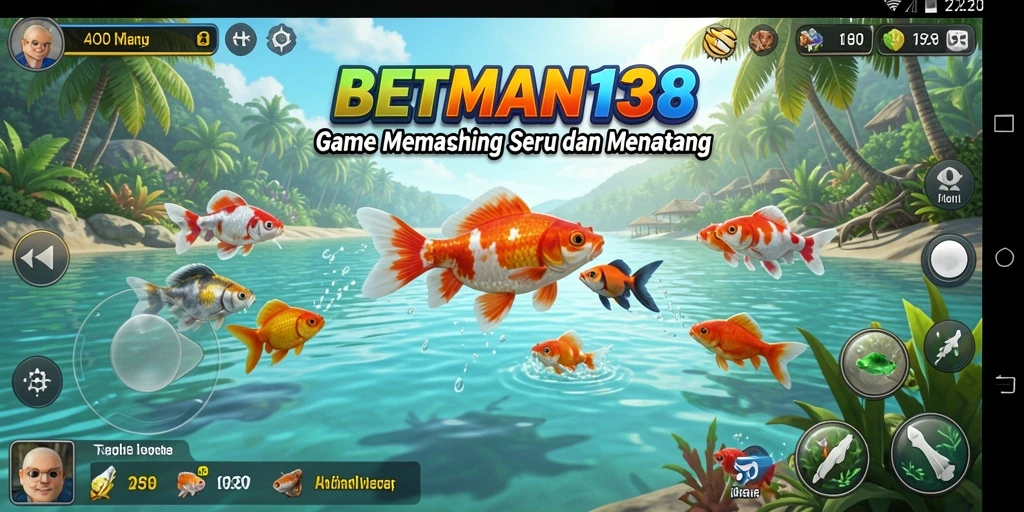 Tangkapan ikan besar dalam gameplay BETMAN138 yang seru.