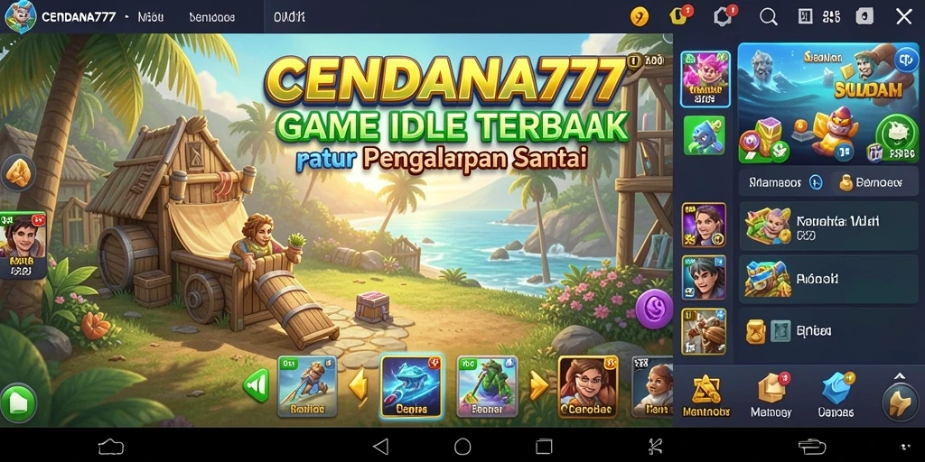Gameplay menarik dari CENDANA777 yang menampilkan aktivitas Idle.