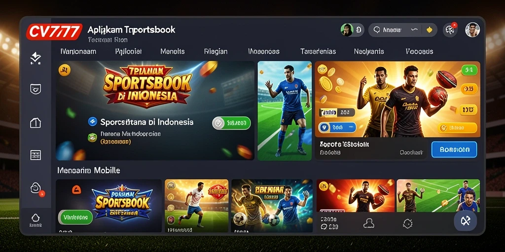 Tampilan gameplay CV777 yang menarik dan interaktif dalam taruhan olahraga.