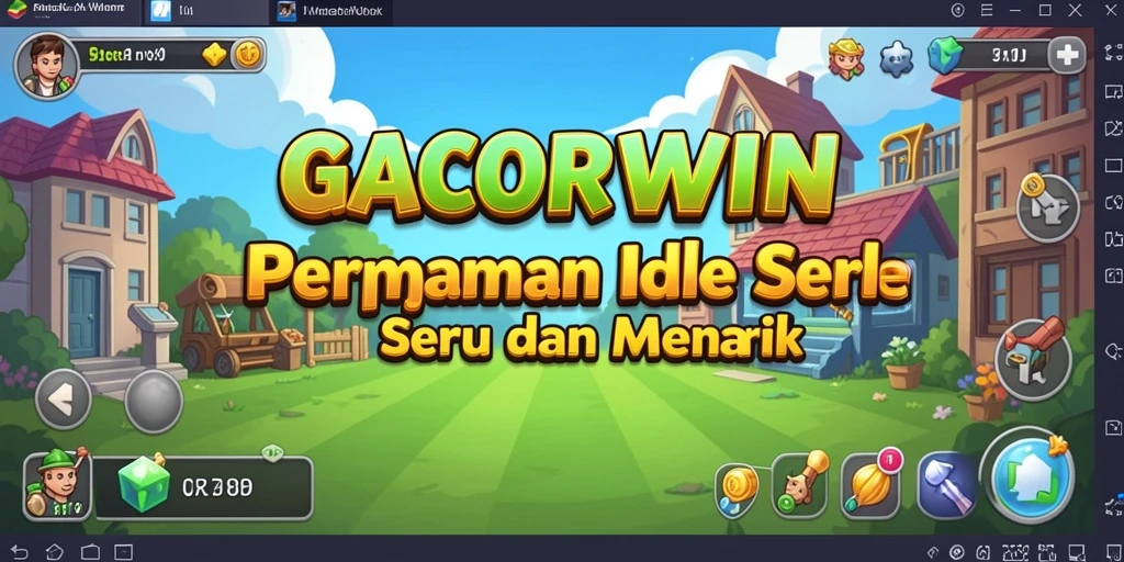 Tampilan gameplay seru dari GACORWIN yang menampilkan elemen Idle.