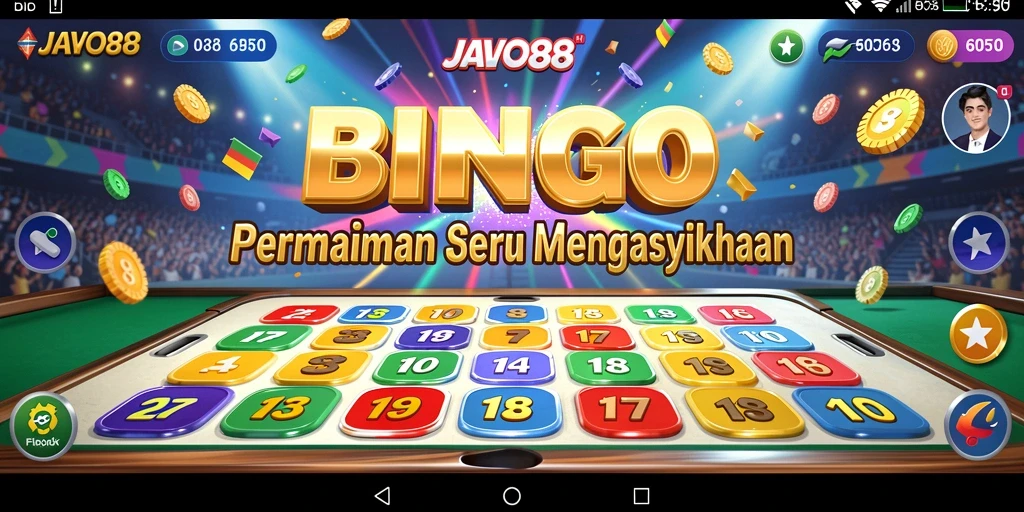 Tampilan mengeksplorasi permainan Bingo yang mengasyikkan di JAVO88.