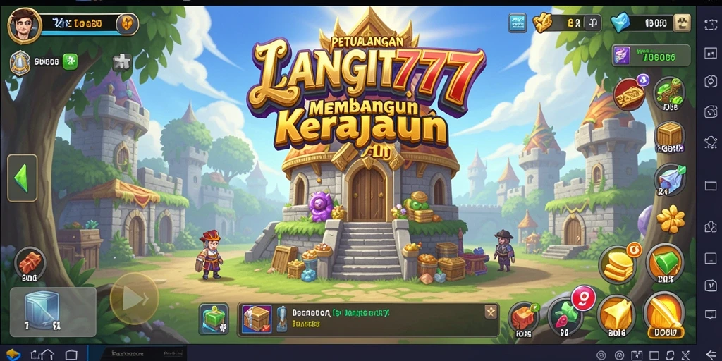 Tampilan gameplay LANGIT777 yang menarik dengan elemen Idle.