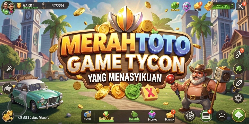 Tampilan gameplay MERAHTOTO yang menarik dan penuh warna.