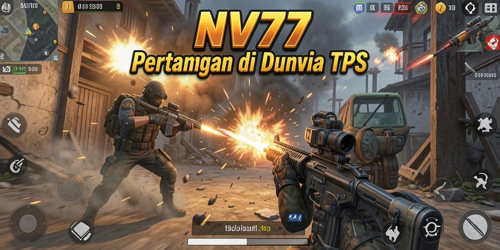 Tangkapan layar beraksi dari gameplay NV77 yang seru dan mendebarkan.