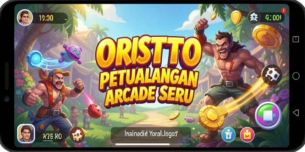 Screenshot gameplay ORISTOTO yang penuh aksi dan tantangan menarik.