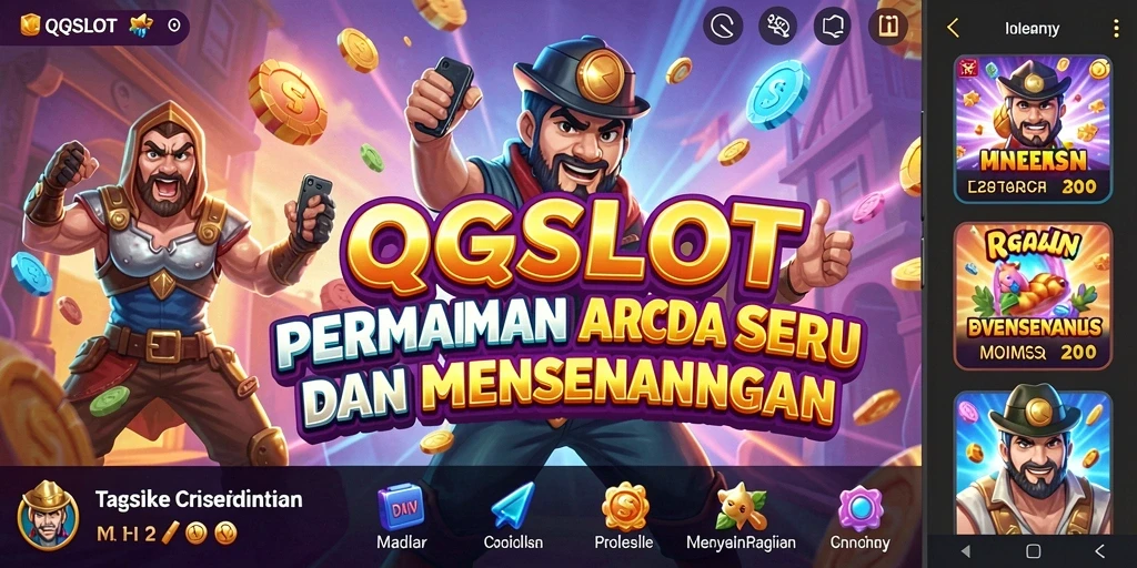 Screenshot menunjukkan tampilan grafis menakjubkan dari gameplay QQSLOT.